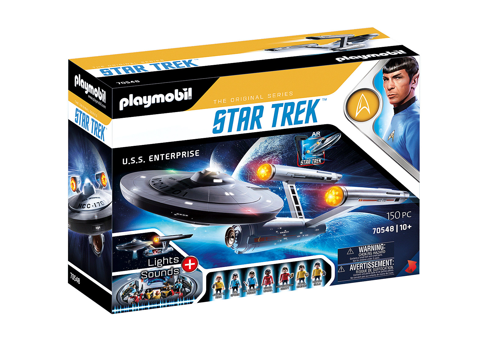 ¡Se presentará un nuevo set de Playmobil Star Trek USS Enterprise el 8 de septiembre!