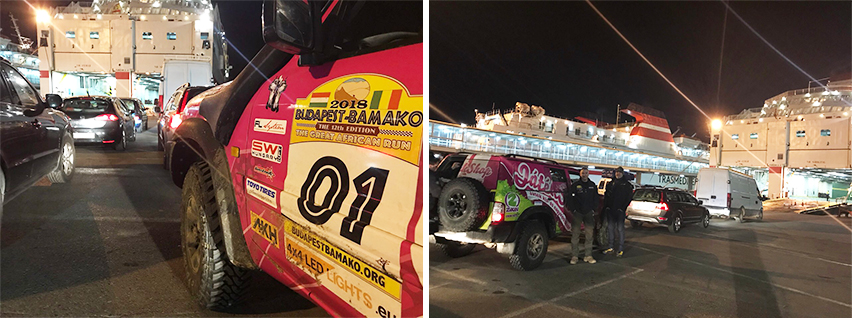 Budapest - Bamako Rally informe de estado 1-3. día de la carrera