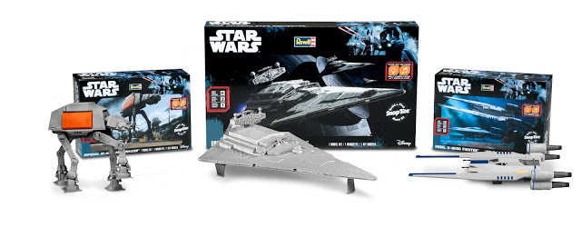 Los modelos de Revell de Star Wars llegan a las estanterías al mismo tiempo que Rogue One