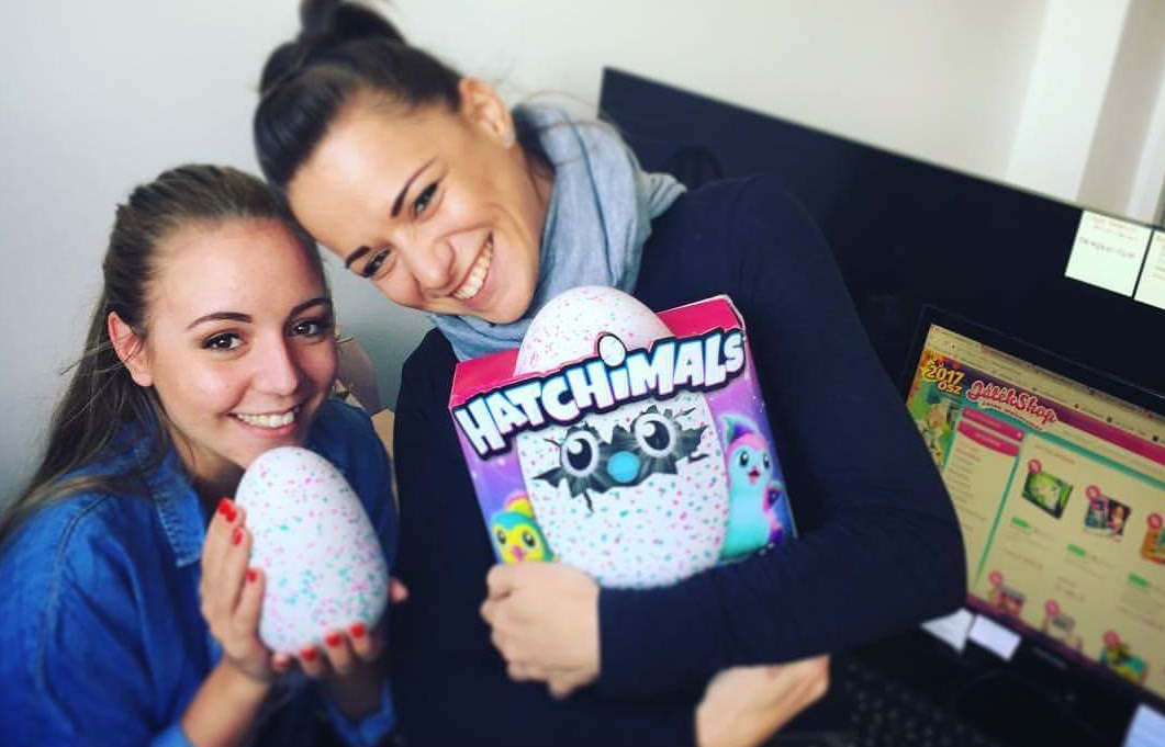 Imparable los Hatchimals..