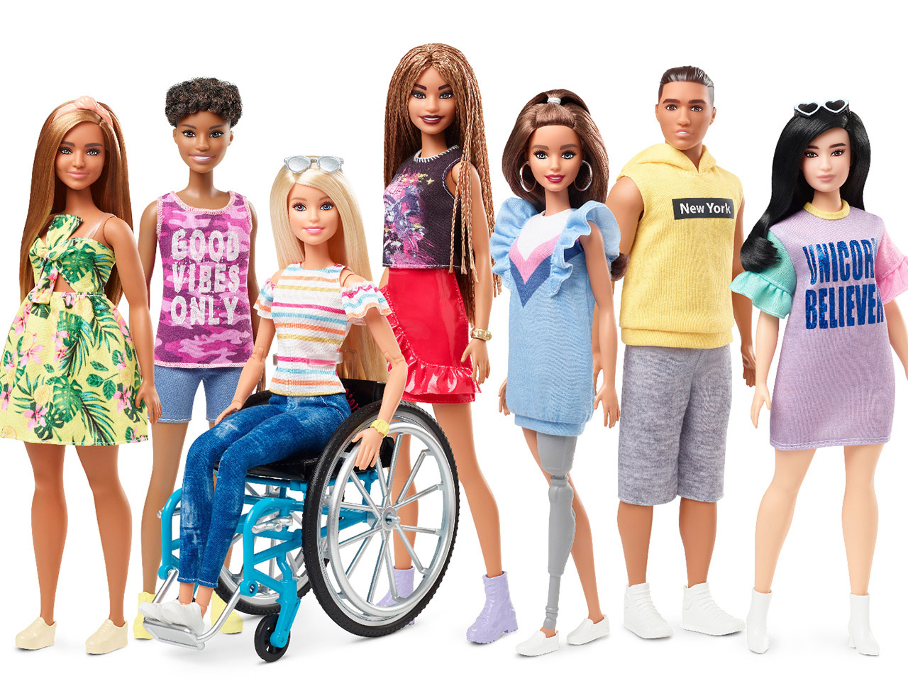 Nuevas muñecas Barbie por demanda popular