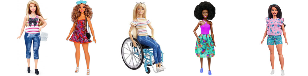 Nuevas muñecas Barbie por demanda popular