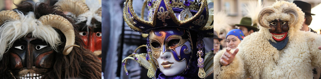 Tradiciones de Carnaval, disfraces