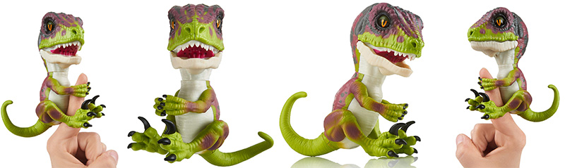 ¡Conoce a los raptores en la nueva serie de Fingerlings!