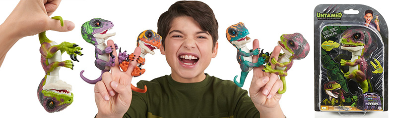 ¡Conoce a los raptores en la nueva serie de Fingerlings!