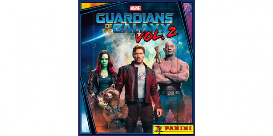 Álbum de adhesivos Guardianes de la Galaxia 2 de Panini