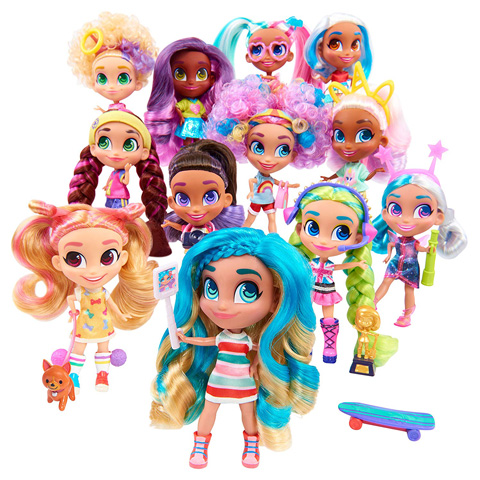 ¡La colección Hairdorables trata sobre la moda, peinados maravillosos y brillo!