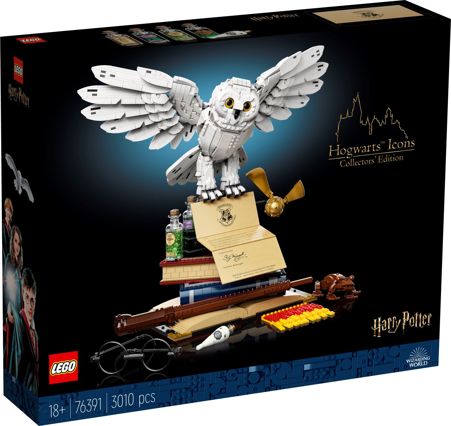 LEGO celebra el vigésimo aniversario de los sets de LEGO Harry Potter con la nueva edición de coleccionista Iconos