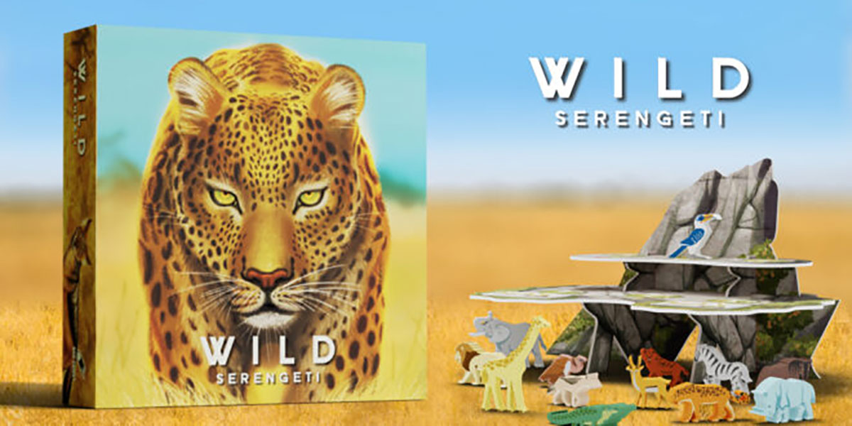 Juego de mesa Serengeti por la conservación de la vida salvaje