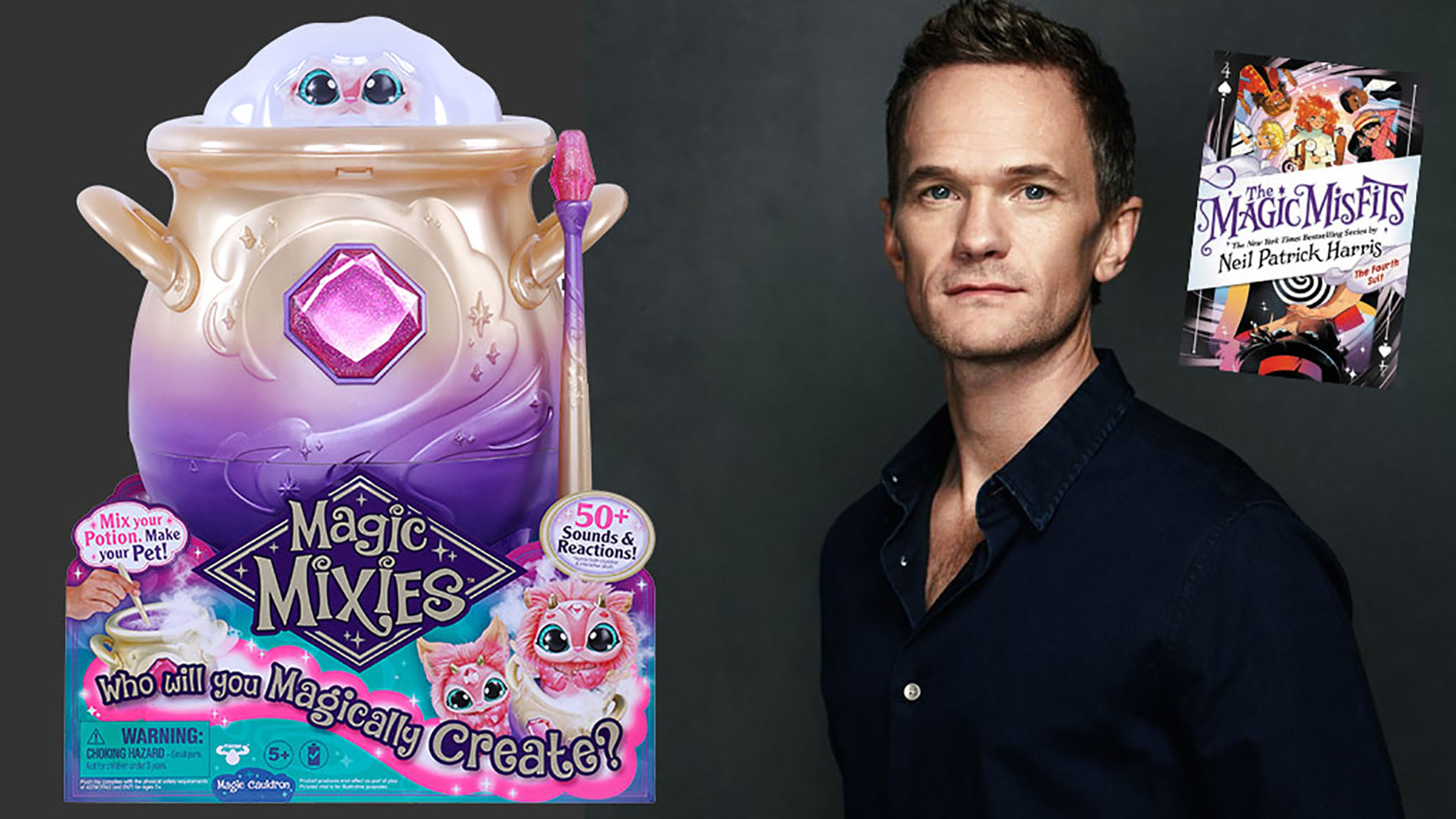 Neil Patrick Harris será el embajador mágico del Magic Mixies Magic Cauldron
