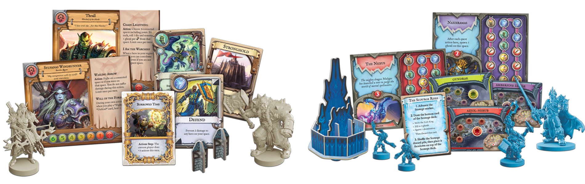 Juego de mesa World of Warcraft con el sistema Pandemic