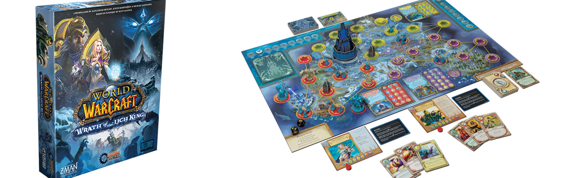 Juego de mesa World of Warcraft con el sistema Pandemic