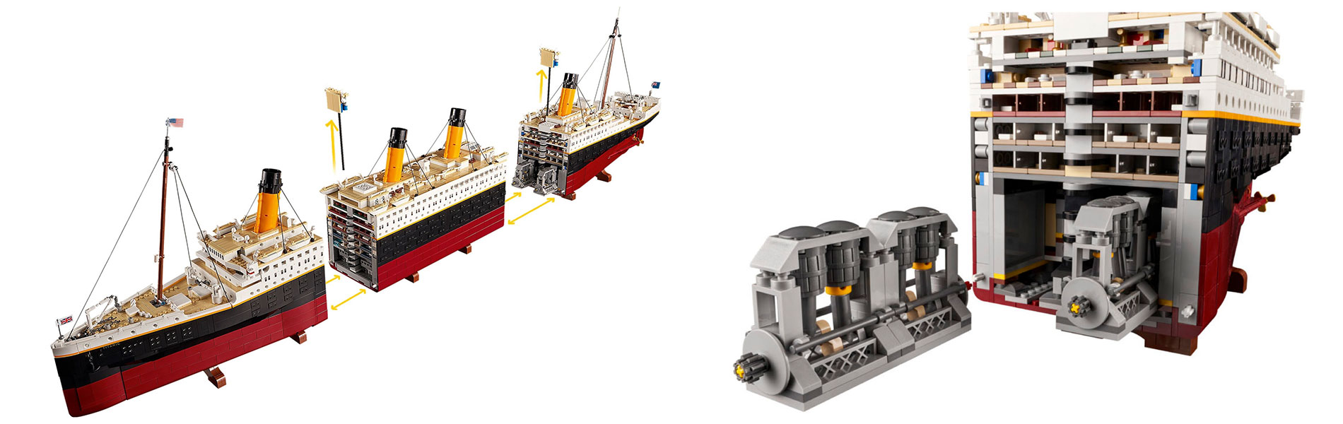 LEGO presenta el set RMS Titanic