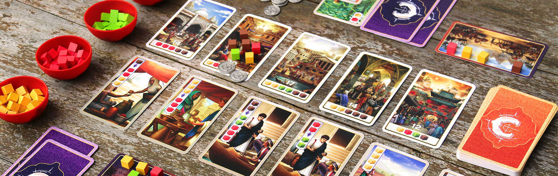 Mecánicas de juegos de mesa – Construcción de mazos