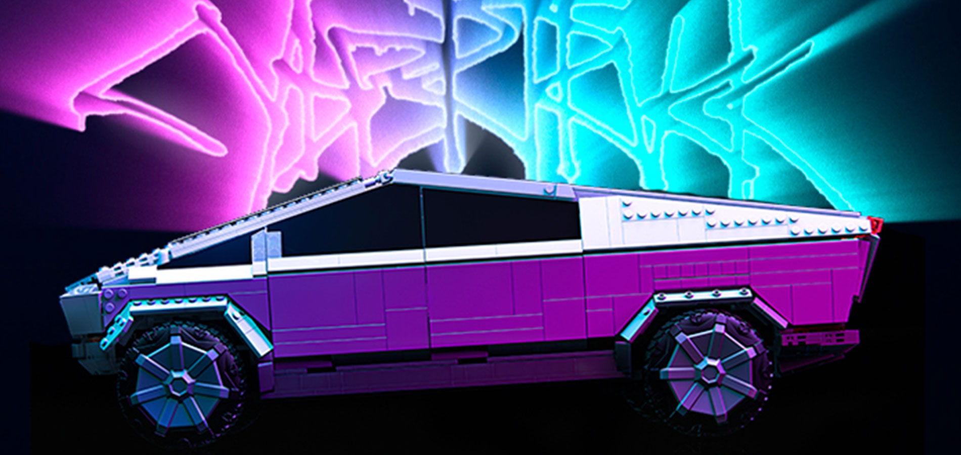MEGA presenta el primer Cybertruck construible