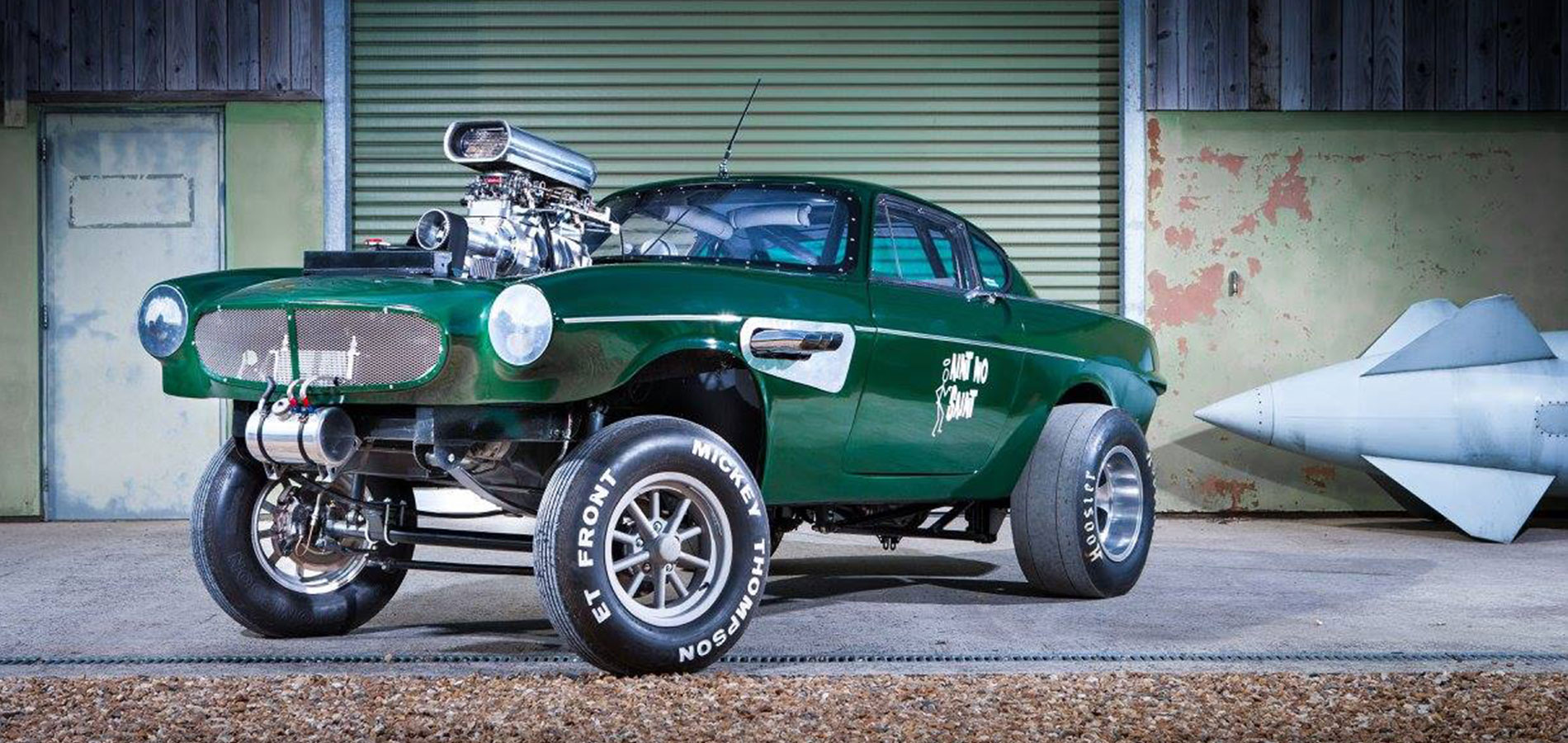 Volvo P1800 Gasser en la final del Hot Wheels Legends Tour