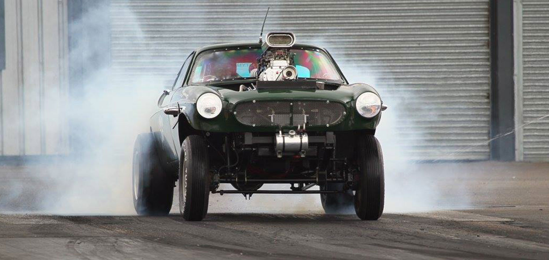 Volvo P1800 Gasser en la final del Hot Wheels Legends Tour
