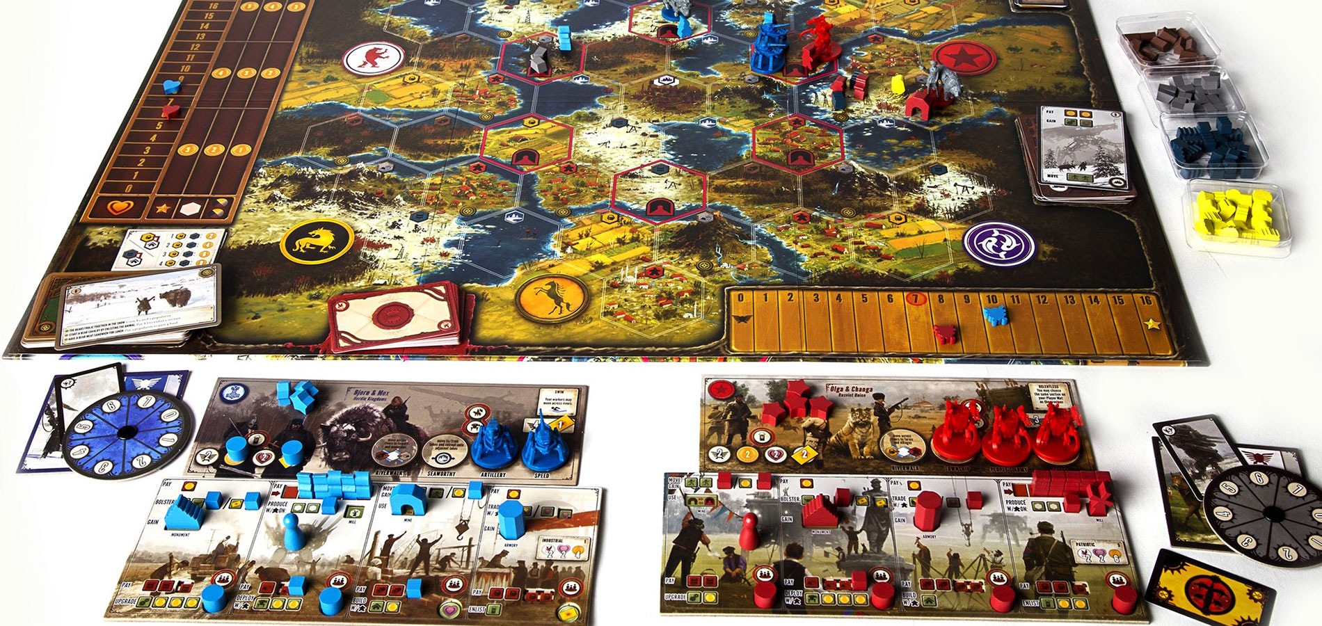 Mecánicas de juegos de mesa – Habilidades de jugadores diferentes