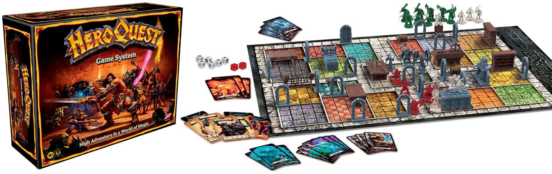 HeroQuest, el icónico juego de rol de aventuras vuelve a las estanterías de las tiendas de juguetes