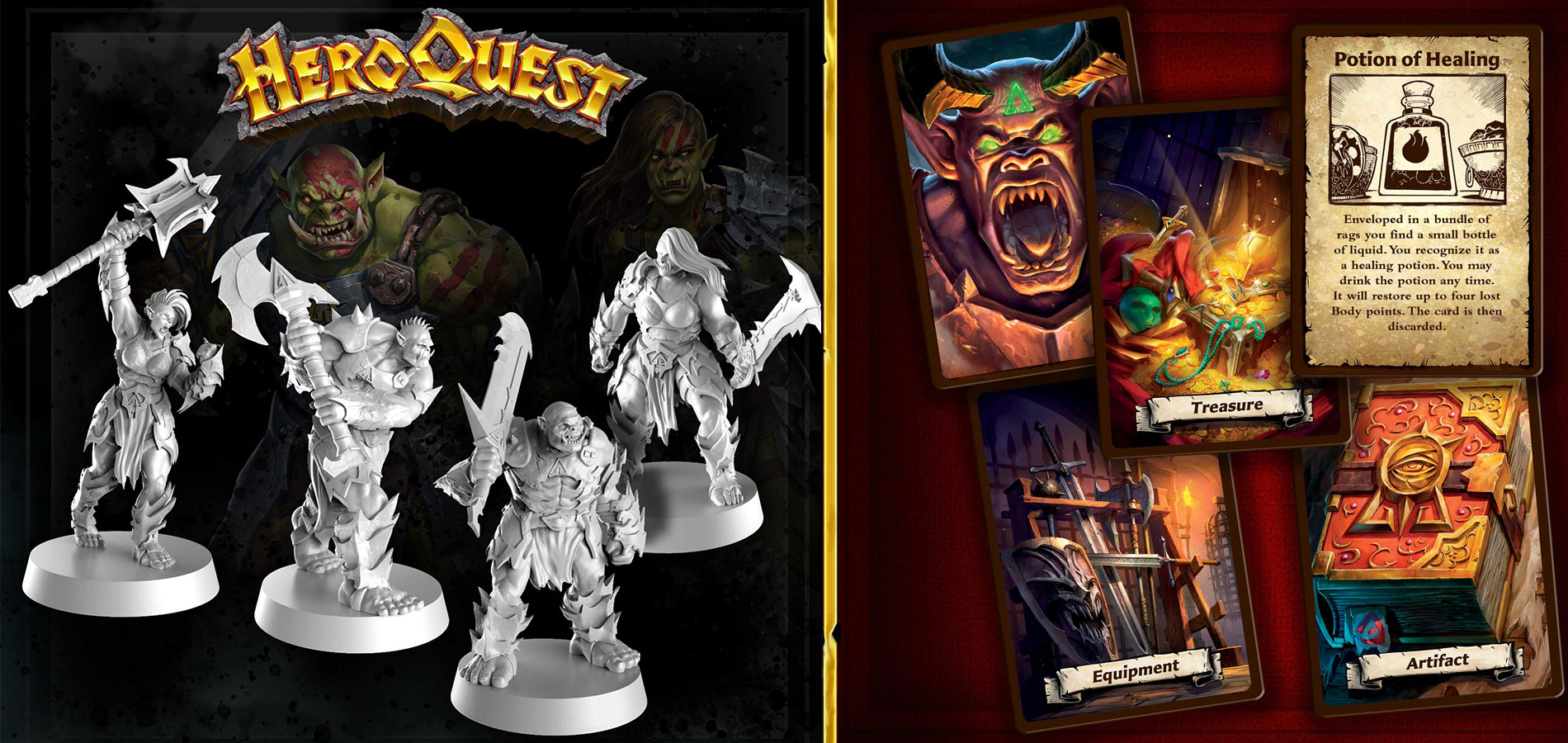 HeroQuest, el icónico juego de rol de aventuras vuelve a las estanterías de las tiendas de juguetes