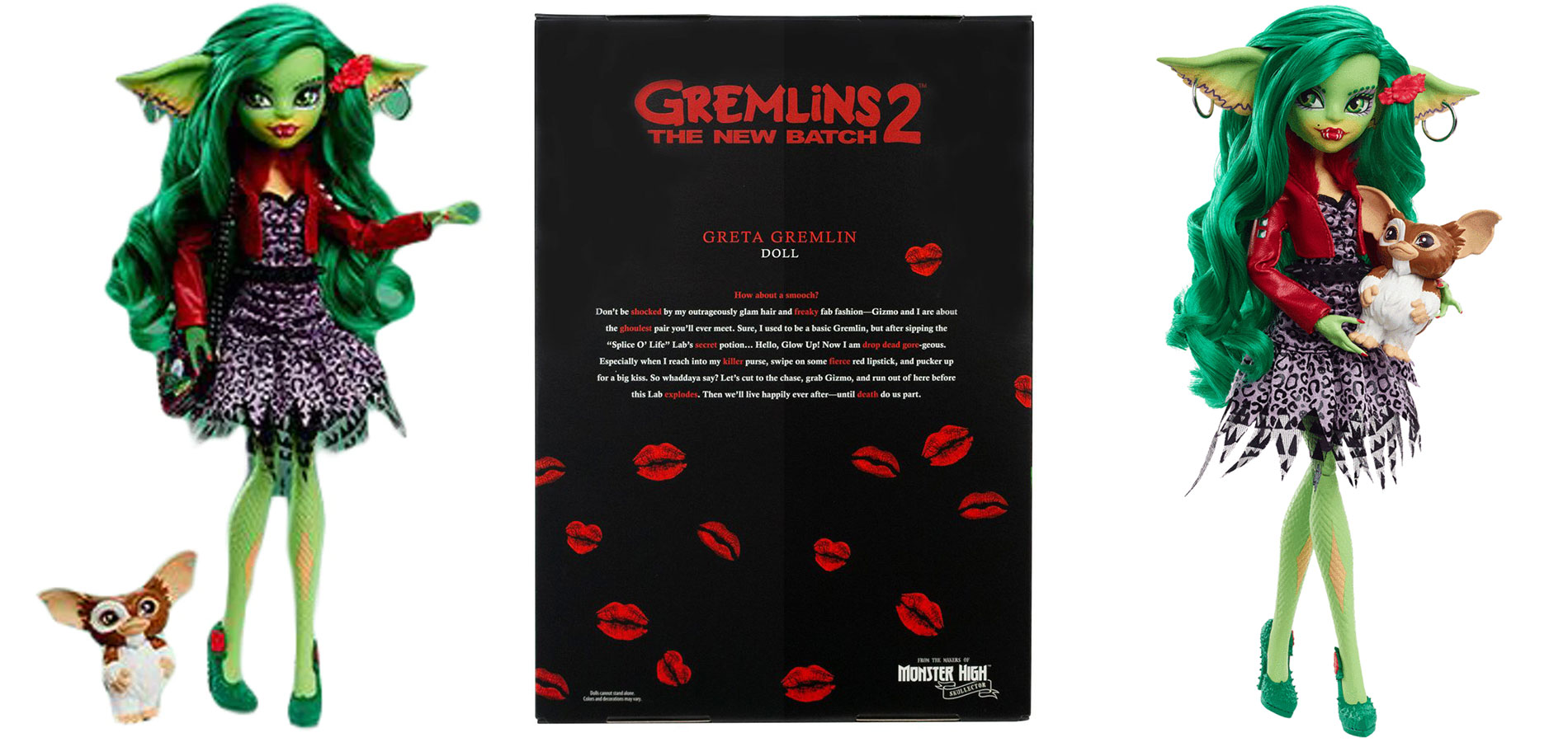 Mattel presenta la muñeca Greta Gremlin de Monster High Skullector