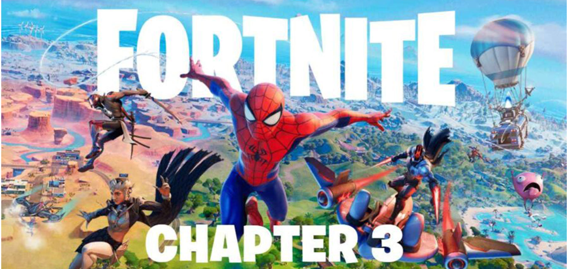 El mundo de Fortnite se ha vuelto loco
