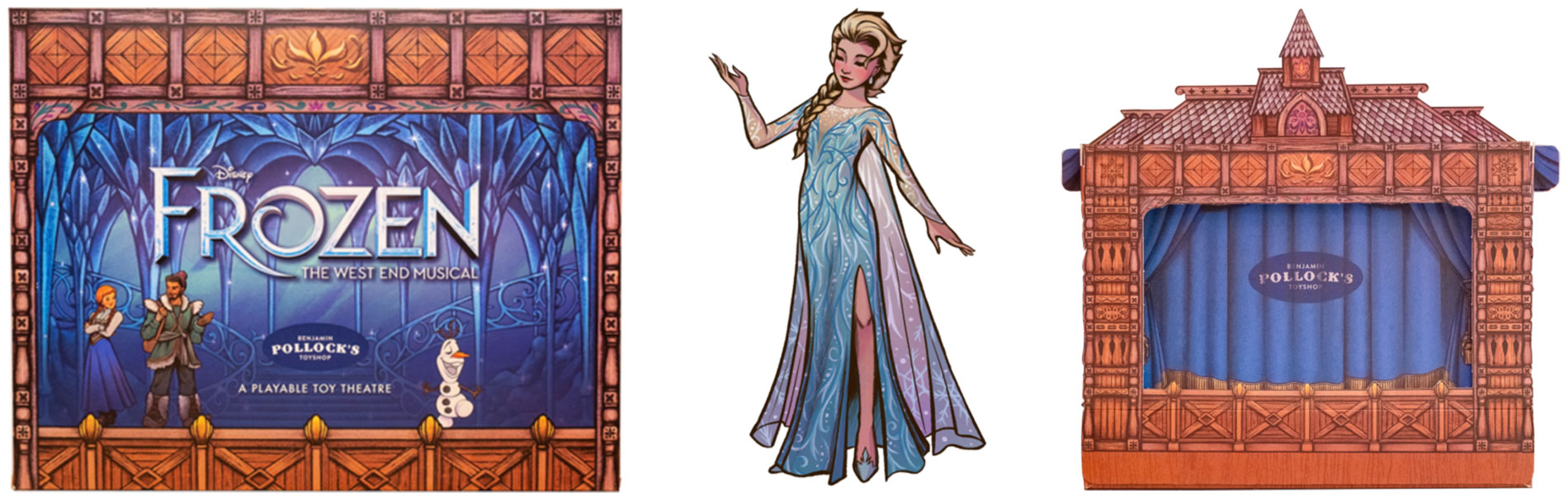 Pollock's Toyshop presenta un teatro de juguetes de Frozen