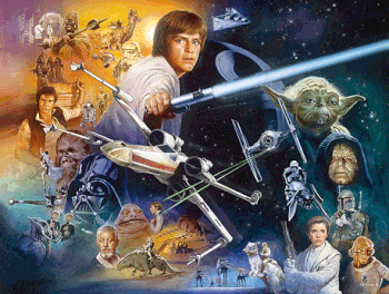 Kidicraft rompecabezas de Star Wars con vista Prime 3D