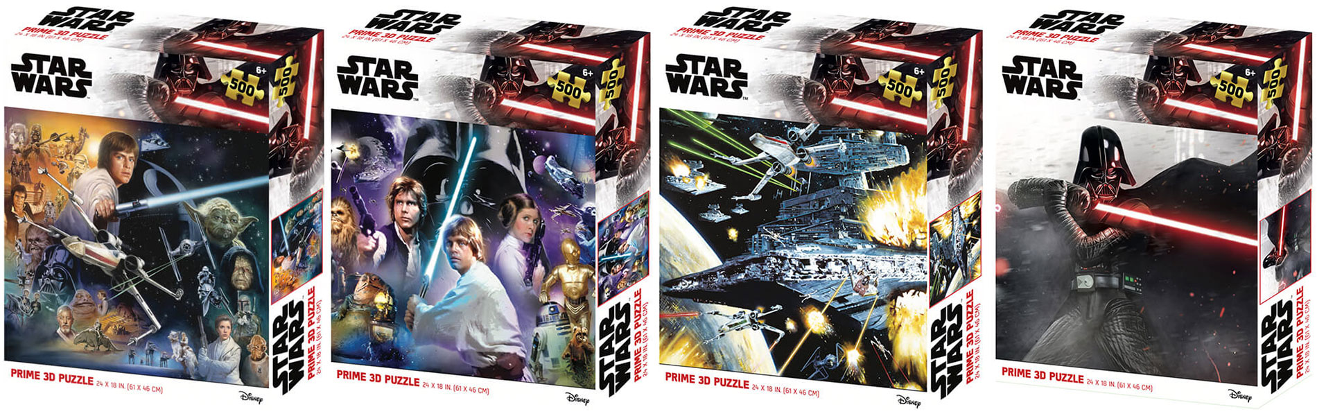 Kidicraft rompecabezas de Star Wars con vista Prime 3D