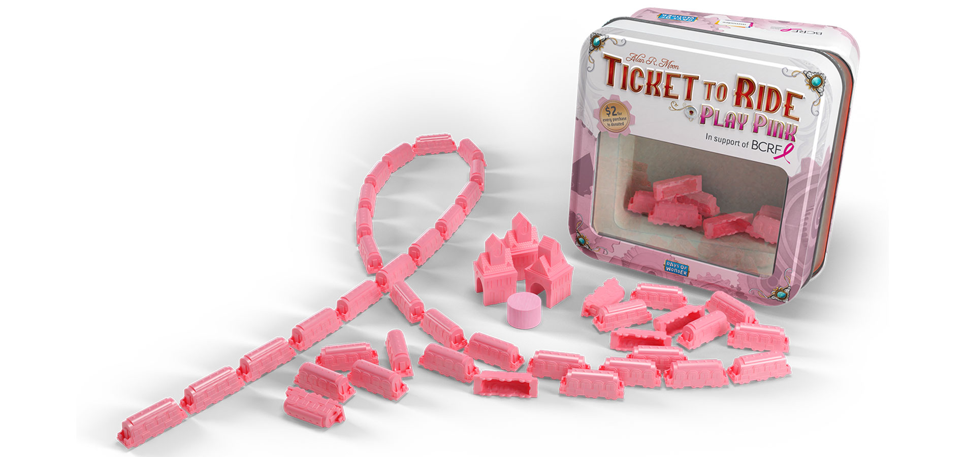 Ticket to Ride Play Pink ha recaudado más de 180,000 dólares