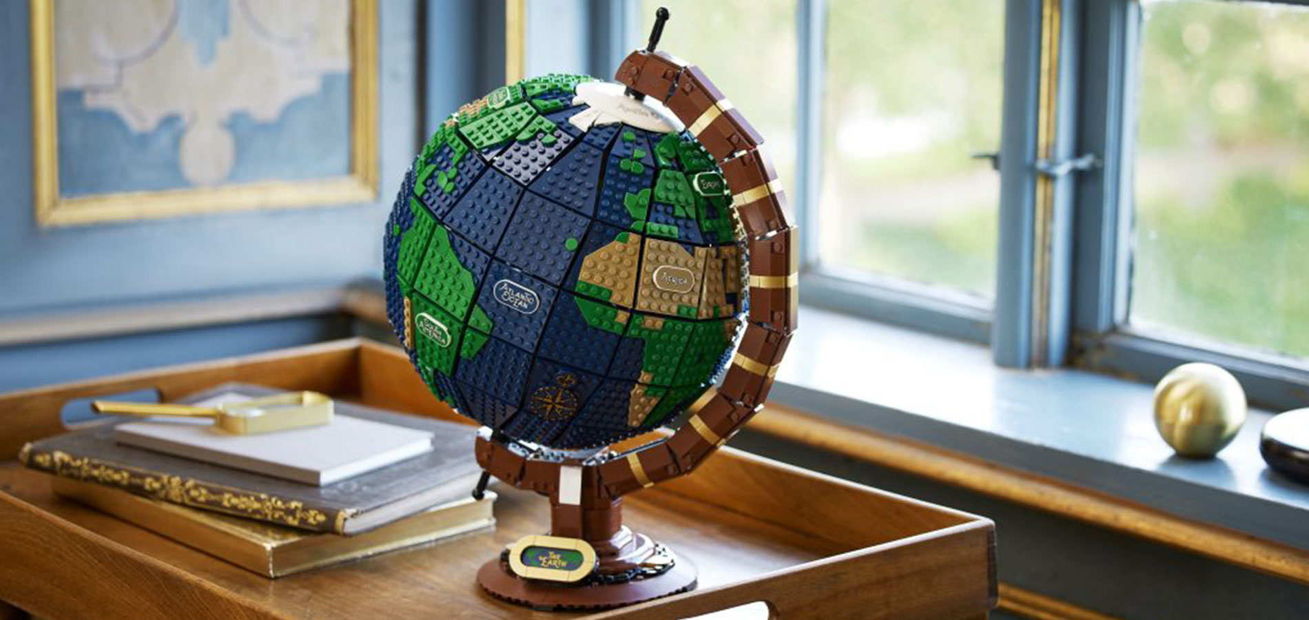 LEGO presenta su primer globo terráqueo de LEGO Ideas