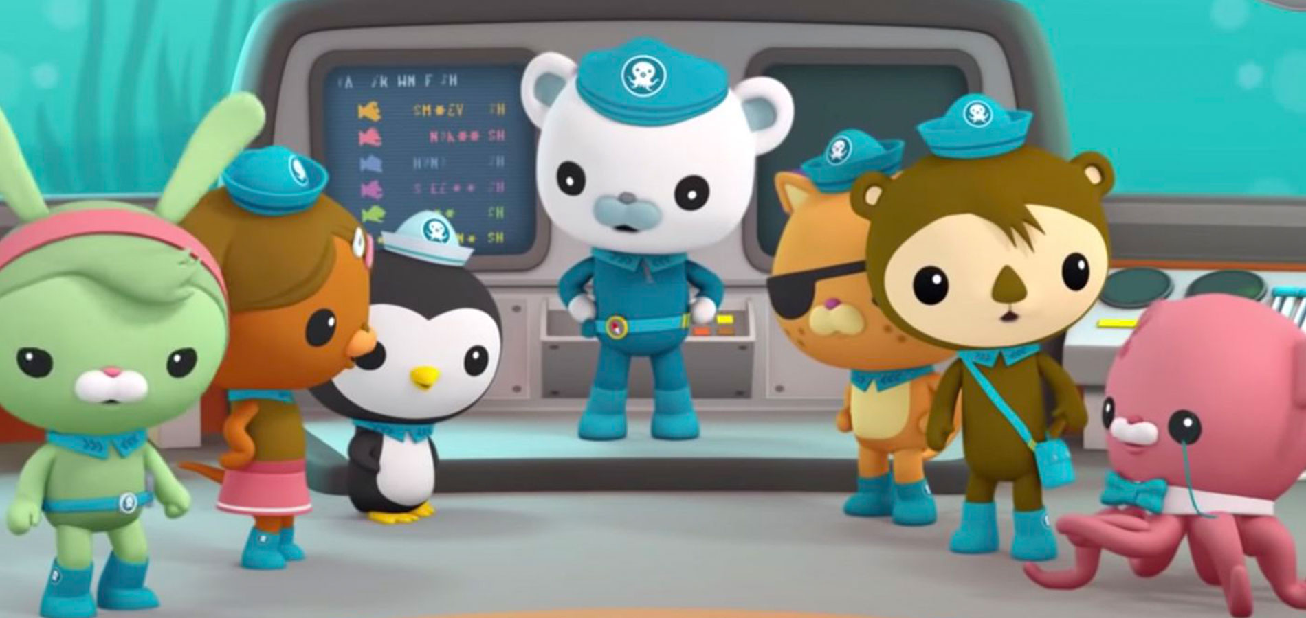 Primera mirada a la nueva familia de juguetes Octonauts de Moose Toys