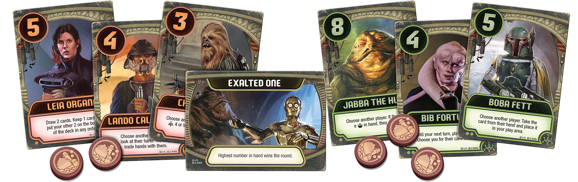 Z-Man Games viste el galardonado juego Love Letter con temática de Star Wars