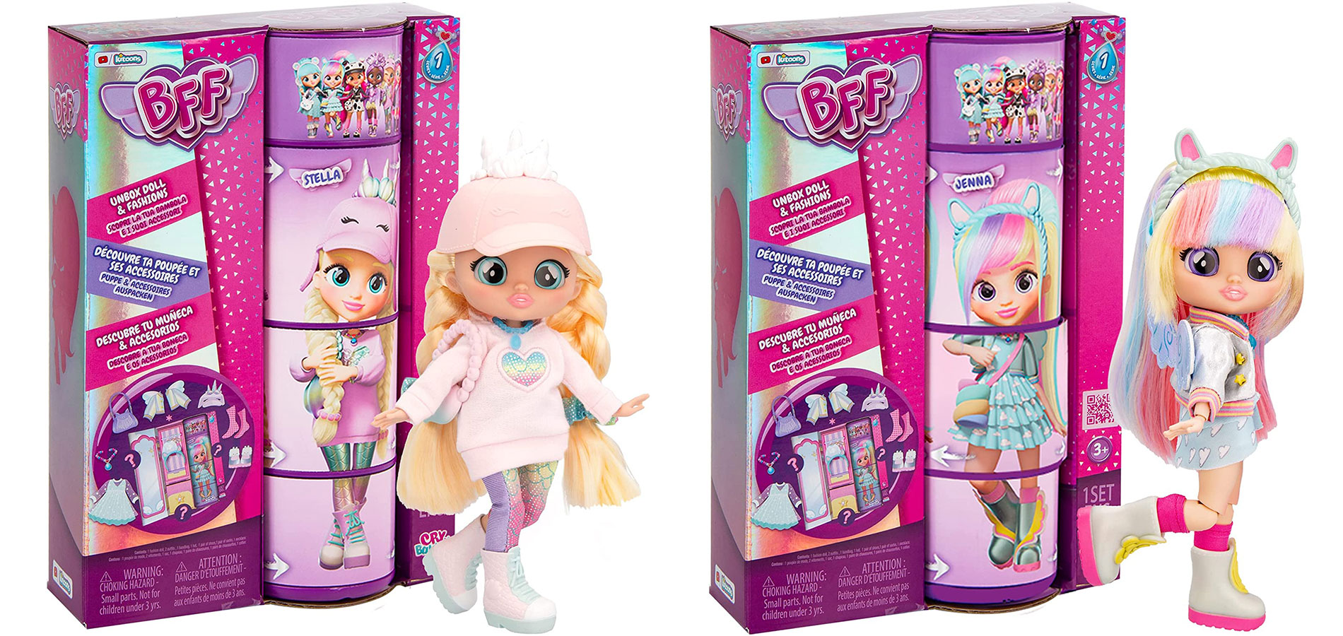 Presentamos BFF by Cry Babies, la primera línea de muñecas de moda de IMC Toys