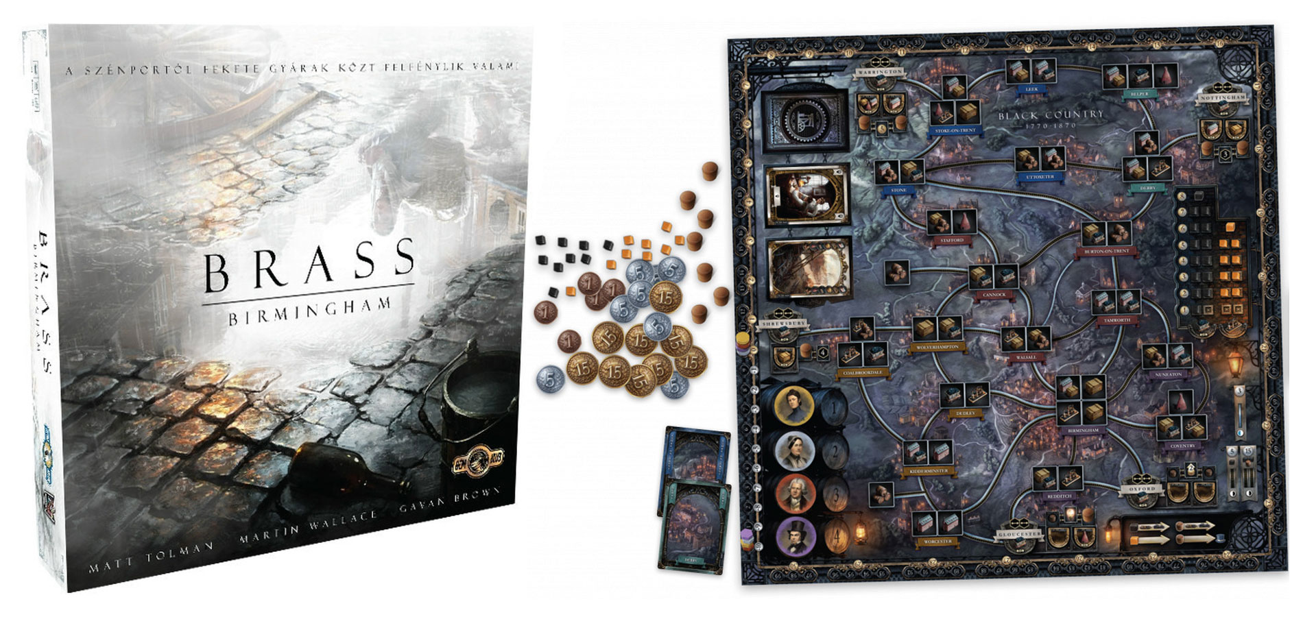 Top 10 juegos de mesa – 3er lugar Brass: Birmingham