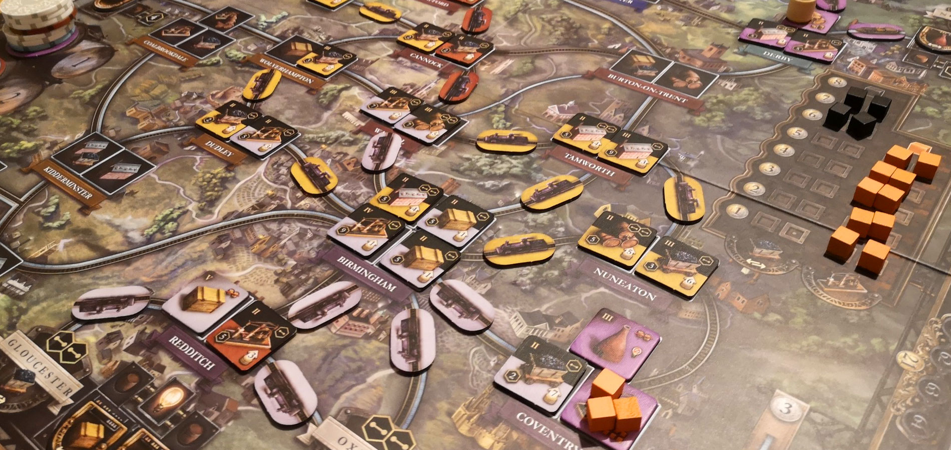 Top 10 juegos de mesa – 3er lugar Brass: Birmingham