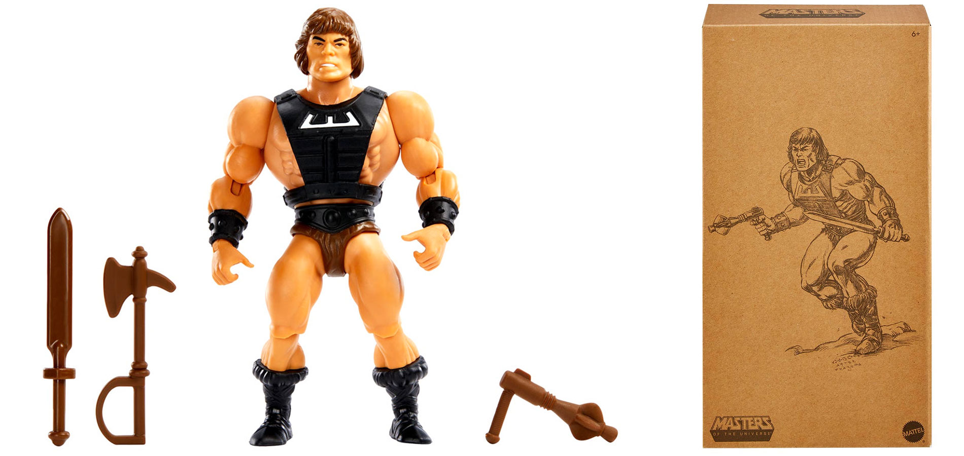 Mattel Creations amplía los personajes de Masters of the Universe con la figura de acción Wun-Dar
