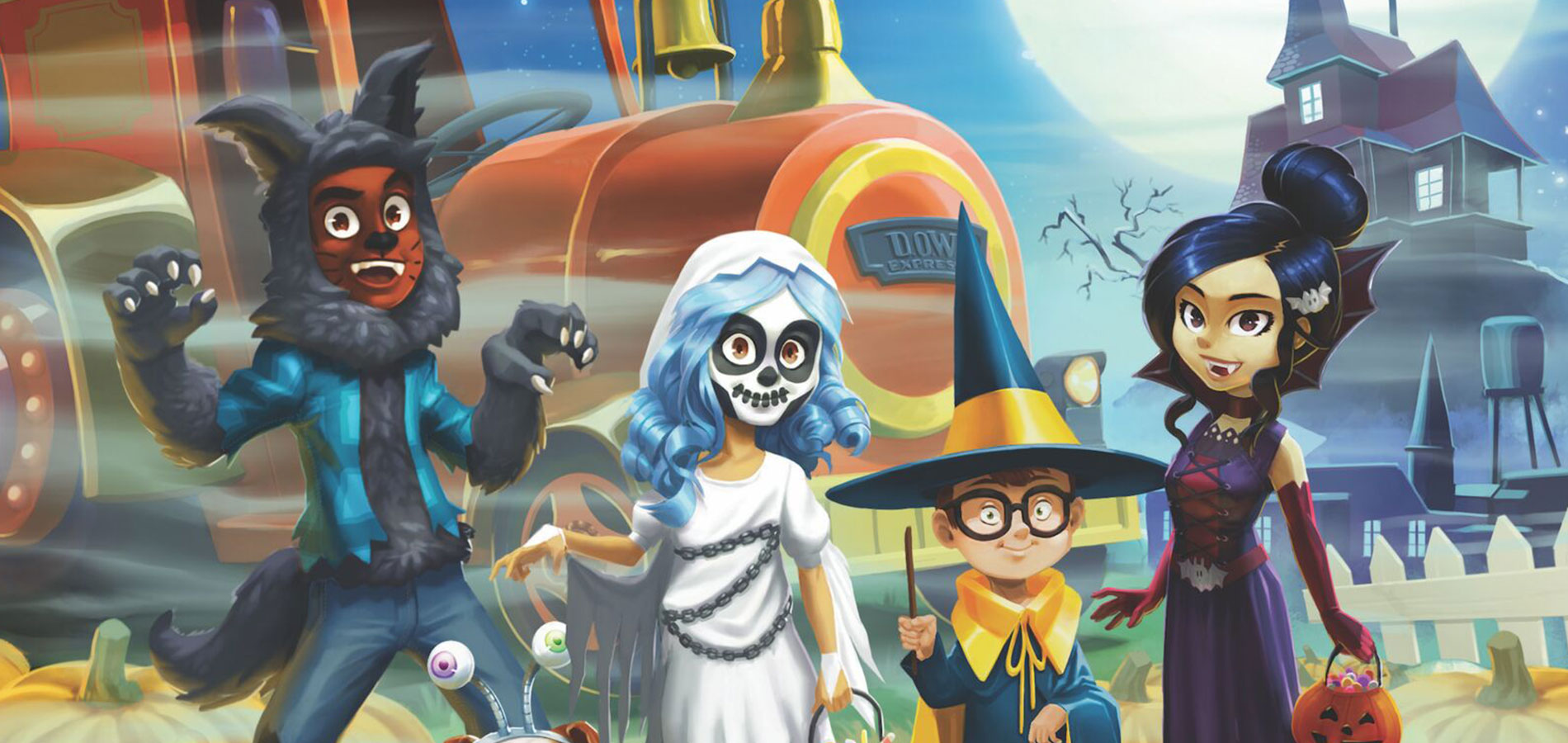 Asmodee presenta el juego Ticket to Ride: Ghost Train