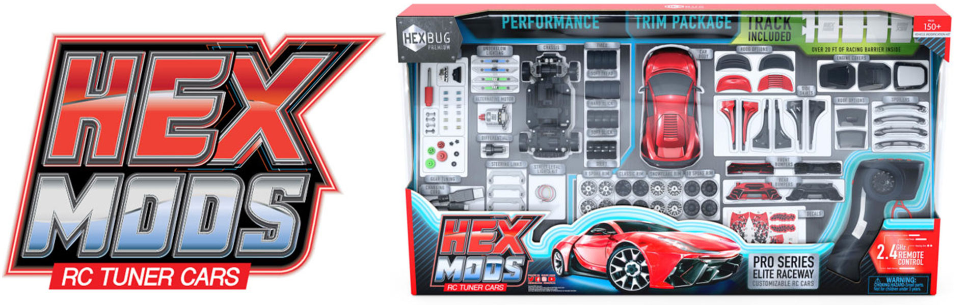 Hexbug lanza los coches teledirigidos Hexmods