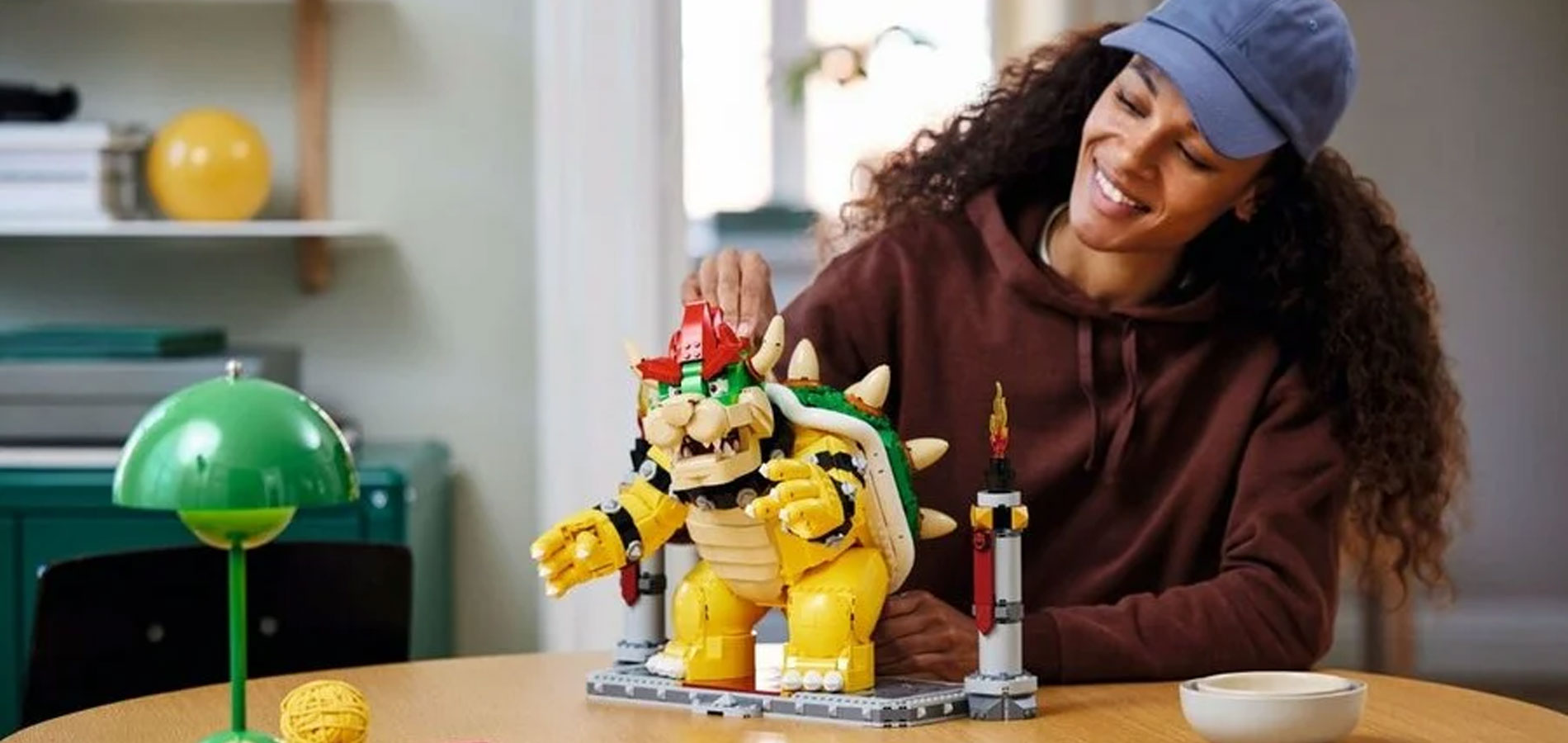 LEGO presentó el enorme set de Bowser de Super Mario