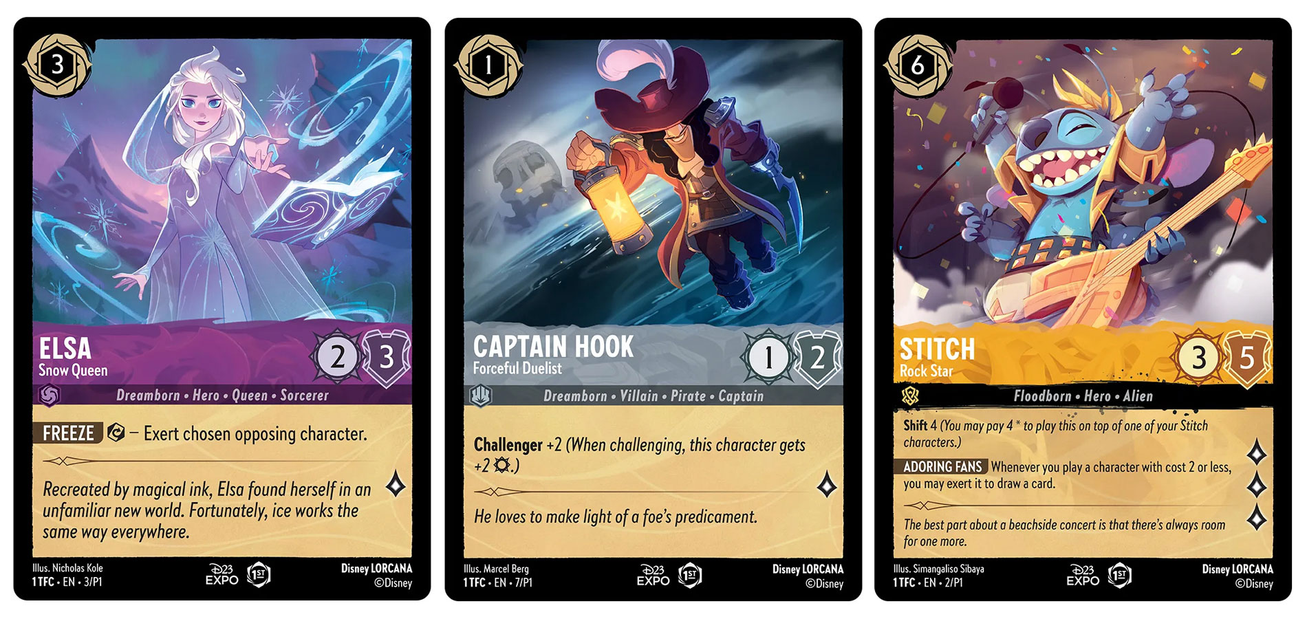 Se presentaron las primeras cartas de Disney Lorcana