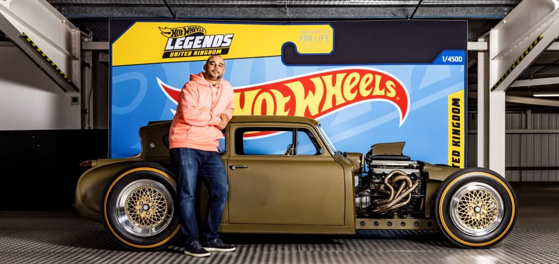 El Ford Anglia de 1963 'The Misfit' ganó el Tour de Leyendas de Hot Wheels en Gran Bretaña