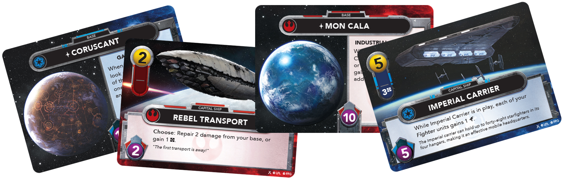 FFG anunció el juego de cartas Star Wars: The Deckbuilding Game