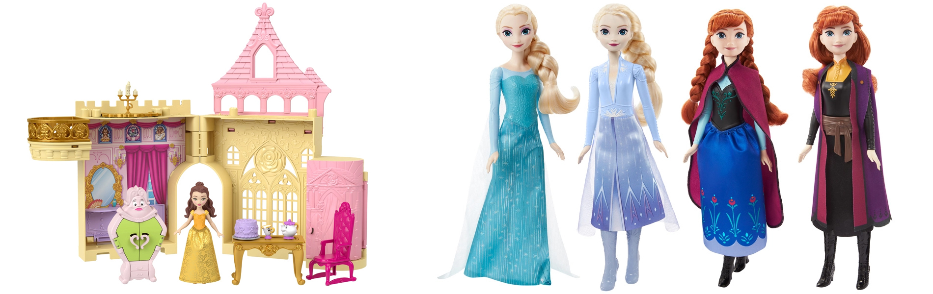 Mattel ha presentado nuevas muñecas mágicas de Disney Princess y Frozen