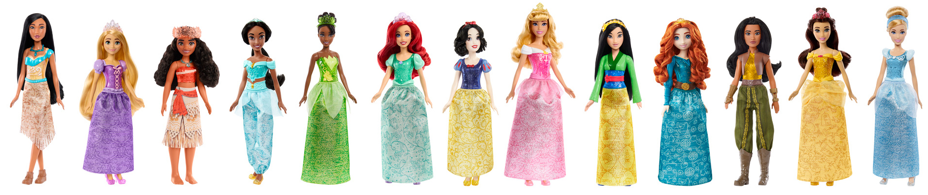 Mattel ha presentado nuevas muñecas mágicas de Disney Princess y Frozen