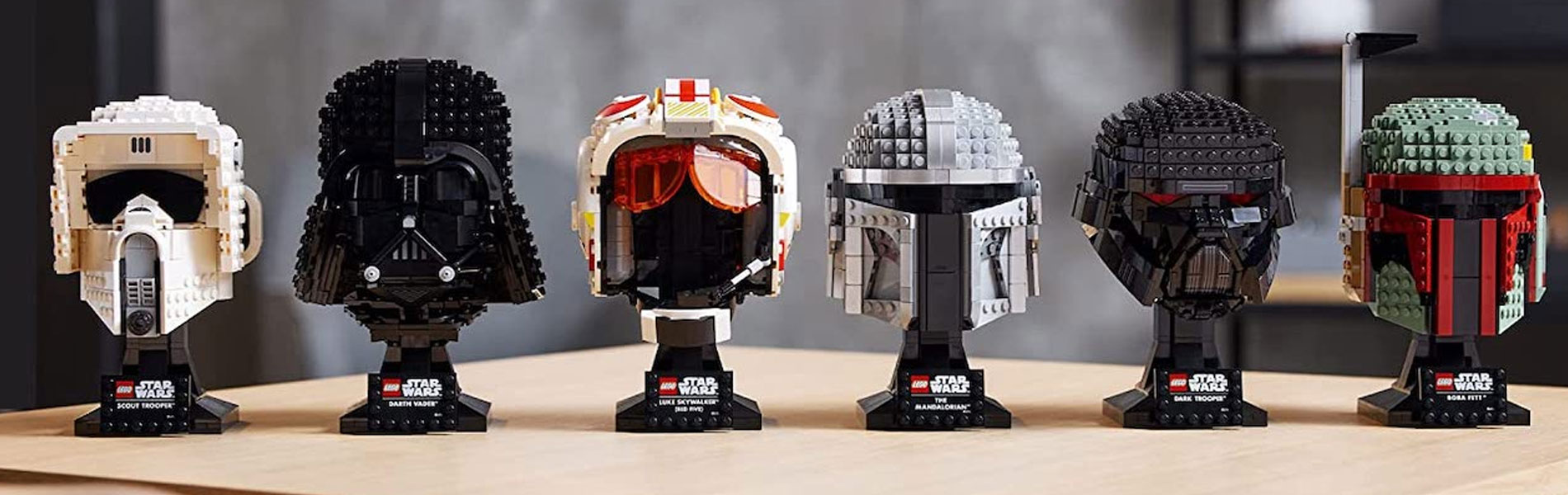 Nuevos conjuntos de cascos de LEGO Star Wars para el 20 aniversario de Clone Wars