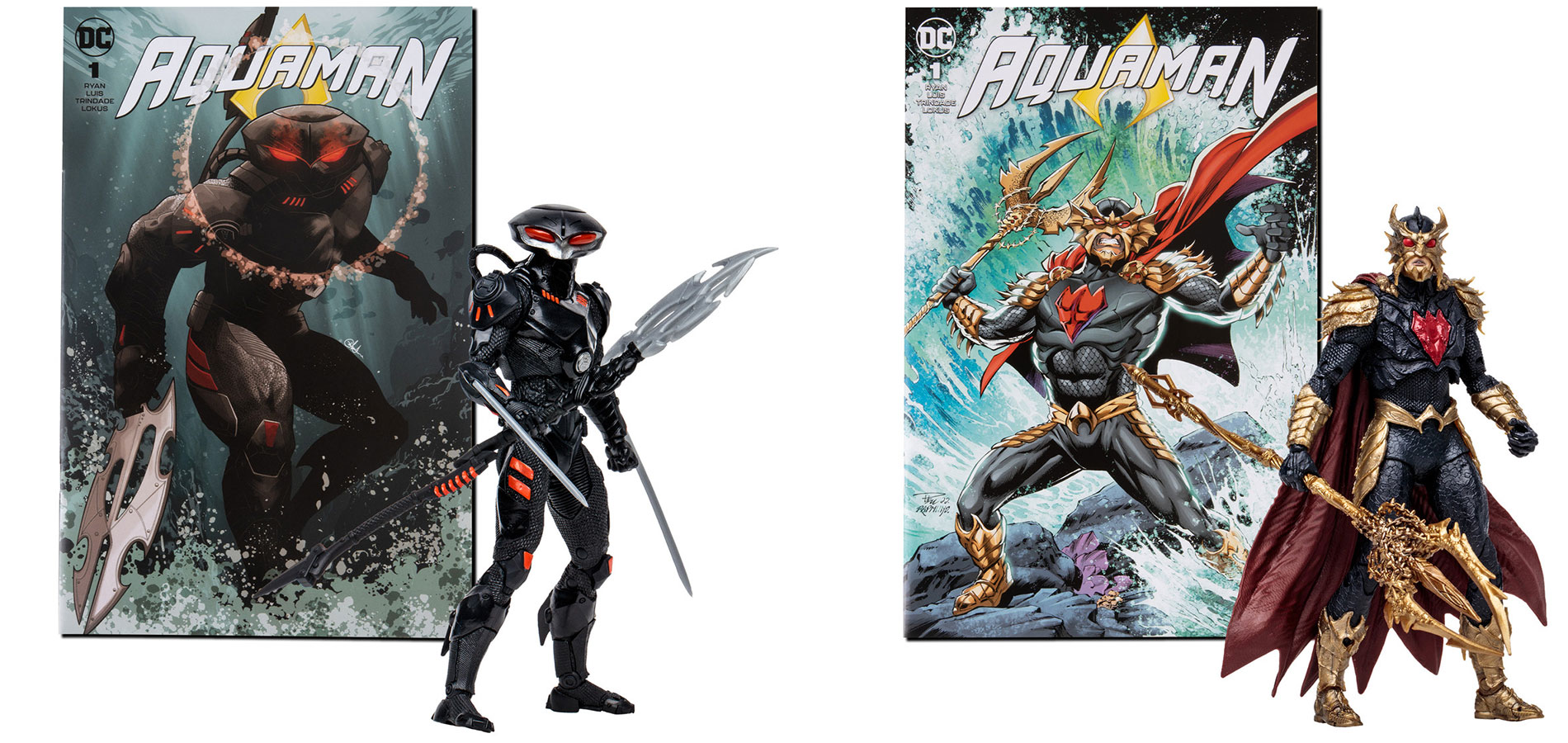 Ya disponibles en McFarlane Toys las figuras de Aquaman de 18 cm de DC Comics