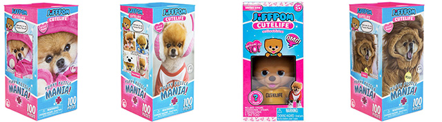Jiffpom, el famoso perro enano ya ha debutado en el mercado de juguetes!