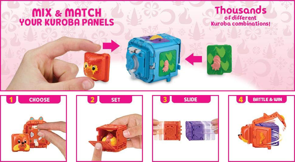 ¡PlayMate Toys irrumpe en el mercado de juguetes con personajes de combate llamados Kuroba Fantasía!
