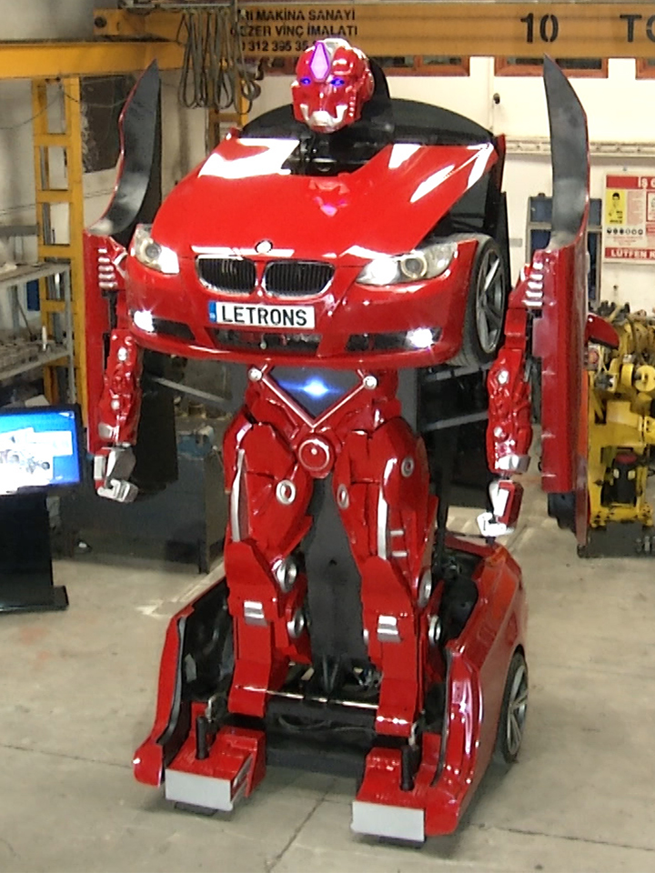 Letrons Antimon: Transformers reales de BMW